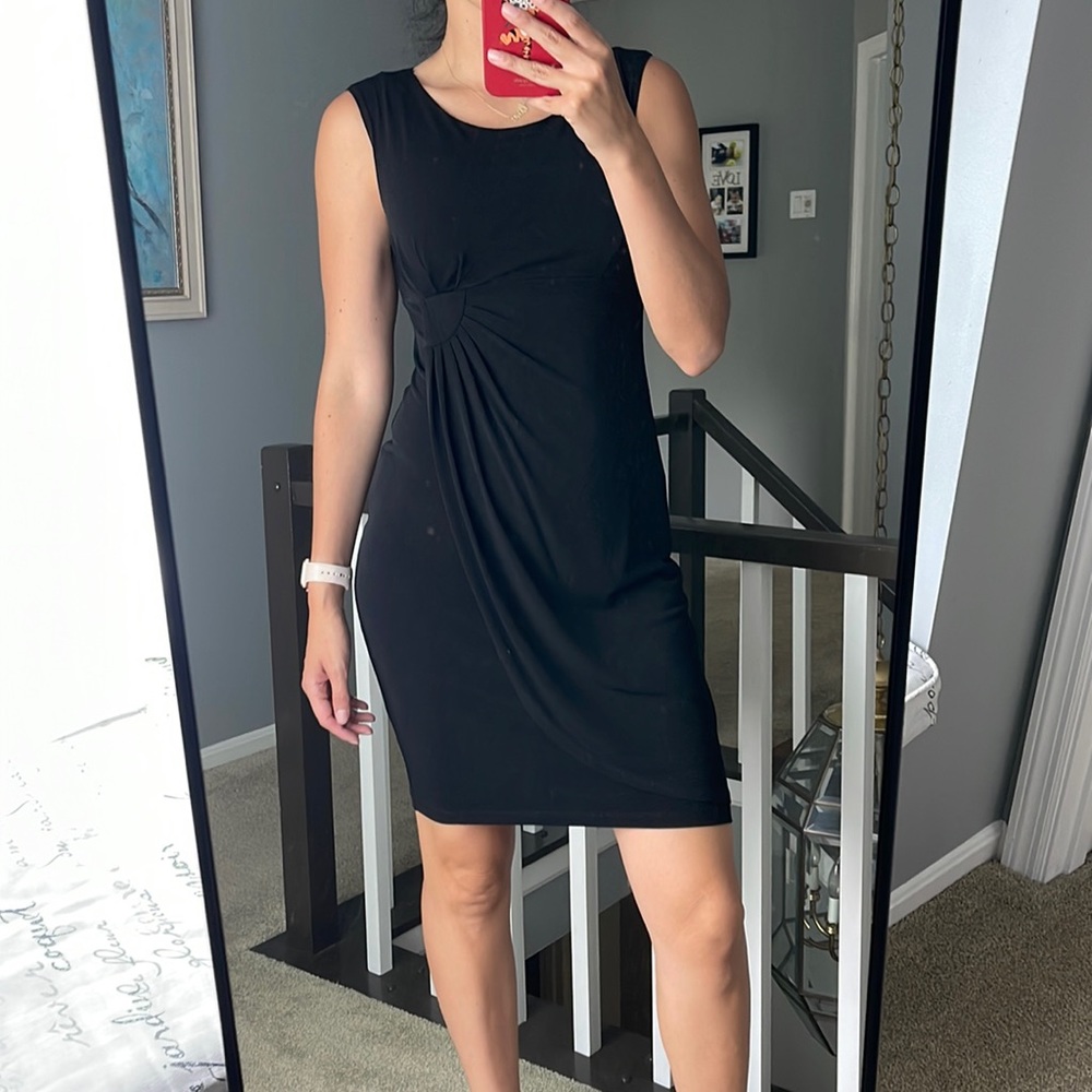 In new condition black dress